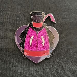BNIB Loungefly Disney Villains Glitter Heart Blind Box Enamel Pin (Dr. Facilier)